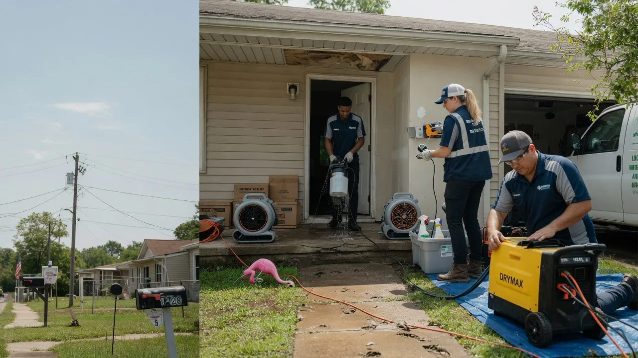Storm Damage Water Removal in Summerton, SC near me